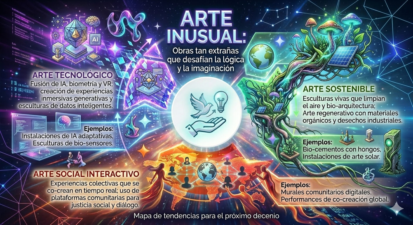 Arte inusual: Obras tan extrañas que desafían la lógica y la ...