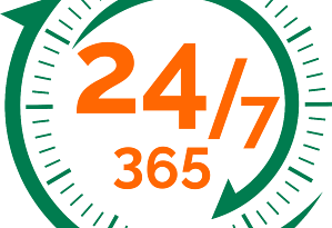 available 24/7